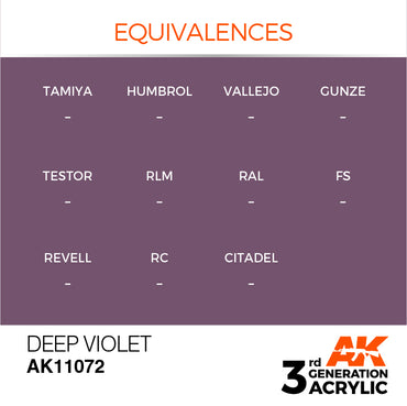 3G Acrylic: Deep Violet