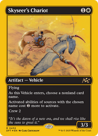 Skyseer's Chariot -  Foil (DFT-432) - Aetherdrift