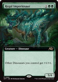 Regal Imperiosaur - : (Extended Art) (DFT-389) - Aetherdrift