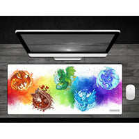 Playmat: Deskmat - Elemental Dragons