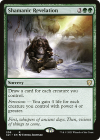 Shamanic Revelation [Commander 2021]