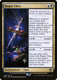 Rogue Class (Promo Pack) [Dungeons & Dragons: Adventures in the Forgotten Realms Promos]