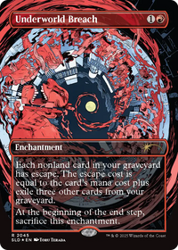 Underworld Breach -  (Borderless) Foil (SLD-2045) - Secret Lair Drop