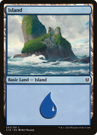 Island (342) [Commander 2016]