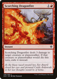 Scorching Dragonfire [Throne of Eldraine]