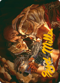 Cathartic Reunion Art Card (Gold-Stamped Signature) -  (Borderless) (ASACR-011) - Assassin's Creed Art Series