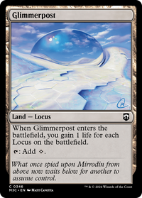 Glimmerpost -  Foil (M3C-346) - Modern Horizons 3 Commander
