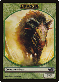 Beast Token [Magic 2012 Tokens]