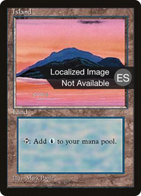 Island (C) [Fourth Edition (Foreign Black Border)]