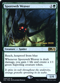 Sporeweb Weaver [Core Set 2021 Prerelease Promos]