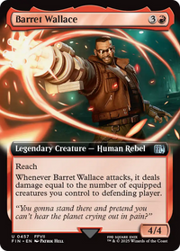 Barret Wallace - : (Extended Art) (FIN-457) - FINAL FANTASY