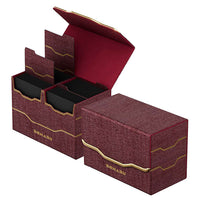 Deckbox: DOMARU Armory Vertex Duo 200+ Top-load- Carnelian