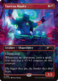 Taurean Mauler (Double Rainbow Foil) (SLD-1899) - Secret Lair Drop Series Foil