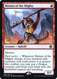 Minion of the Mighty [Dungeons & Dragons: Adventures in the Forgotten Realms Prerelease Promos]