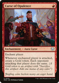 Curse of Opulence [March of the Machine Commander]