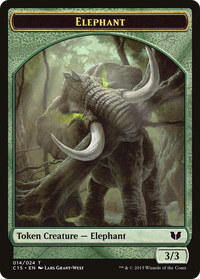 Elephant Token [Commander 2015 Tokens]