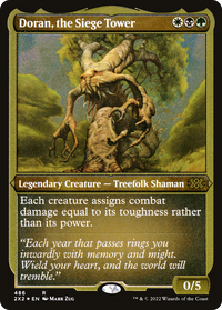 Doran, the Siege Tower (Foil Etched) -  Foil (2X2-486) - Double Masters 2022