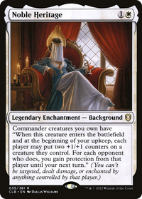 Noble Heritage [Commander Legends: Battle for Baldur's Gate]
