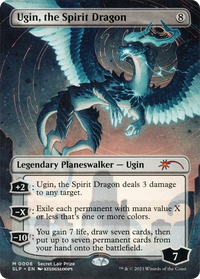 Ugin, the Spirit Dragon (Borderless) [Secret Lair Showdown]