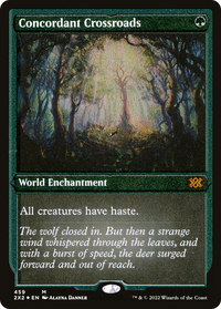 Concordant Crossroads (Foil Etched) -  Foil (2X2-459) - Double Masters 2022
