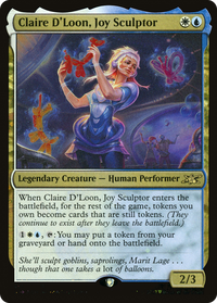 Claire D'Loon, Joy Sculptor (Galaxy Foil) [Unfinity]