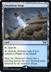 Floodfarm Verge [Duskmourn: House of Horror Prerelease Promos]