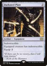 Darksteel Plate [Double Masters 2022]