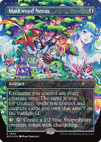 Maskwood Nexus (Double Rainbow Foil) (SLD-1904) - Secret Lair Drop Series Foil