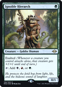 Ignoble Hierarch [Modern Horizons 2 Prerelease Promos]