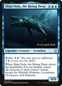 Slinn Voda, the Rising Deep [Dominaria Prerelease Promos]
