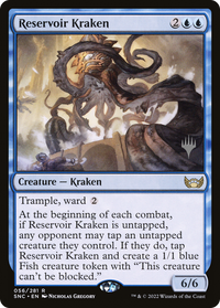 Reservoir Kraken (Promo Pack) [Streets of New Capenna Promos]