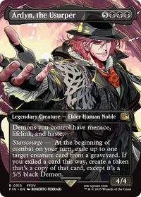 Ardyn, the Usurper (Borderless) (0315) -  (Borderless) Foil (FIN-315) - FINAL FANTASY
