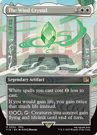 The Wind Crystal -  (Borderless) Foil (FIN-330) - FINAL FANTASY