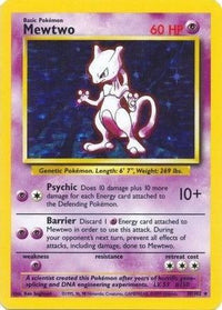 Mewtwo (010/102) [Base Set] Holofoil - Holo Rare