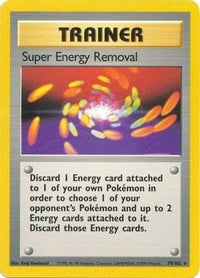 Super Energy Removal (079/102) [Base Set] - Rare