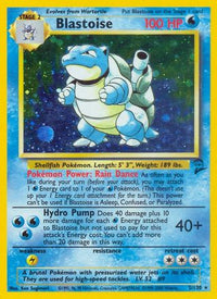Blastoise 002  - Holofoil Base Set 2 - Holo Rare