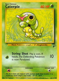 Caterpie 068  Base Set 2 - Common