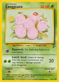 Exeggcute 074  Base Set 2 - Common