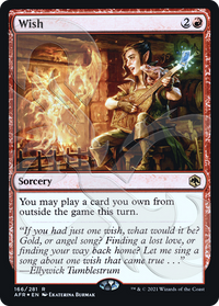Wish (Ampersand Promo) [Dungeons & Dragons: Adventures in the Forgotten Realms Promos]