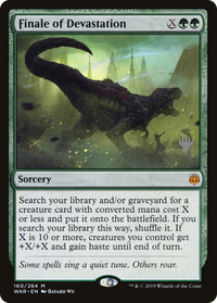 Finale of Devastation (Promo Pack) [War of the Spark Promos]