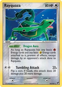 Rayquaza - 22/107/107  - Holofoil Deck Exclusives - Holo Rare