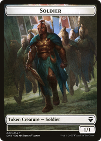 Soldier (CMR-002) - Commander Legends Tokens Foil