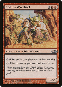 Goblin Warchief [Duel Decks: Elves vs. Goblins]