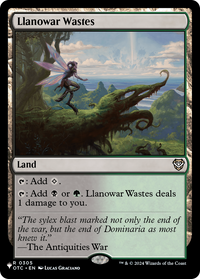 Llanowar Wastes (OTC) (LIST-305) - The List Reprints