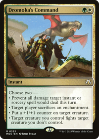 Dromoka's Command [March of the Machine Commander]