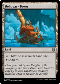 Reliquary Tower -  Foil (M3C-368) - Modern Horizons 3 Commander