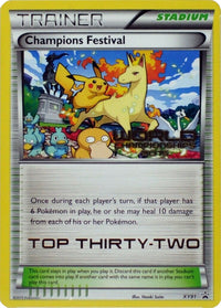 Champions Festival (2015 Top Thirty-Two)  XY Promos - Promo