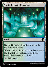Simic Growth Chamber -  Foil (M3C-377) - Modern Horizons 3 Commander