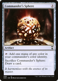 Commander's Sphere [Kaldheim Commander]