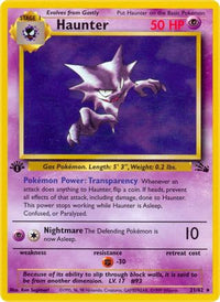 Haunter (021/62) [Fossil] 1st Edition - Rare